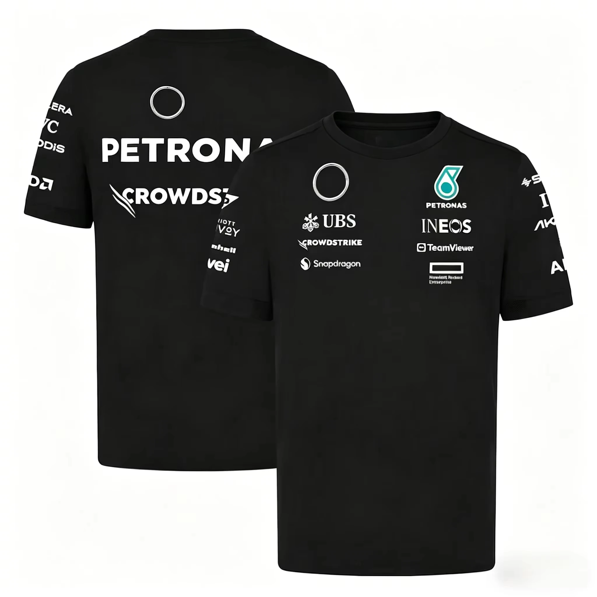 Nuova maglietta a maniche corte in poliestere con stampa grafica Racing Motorsport, top casual traspirante per tutti i giorni, per uomo, streetwear per appassionati di moto