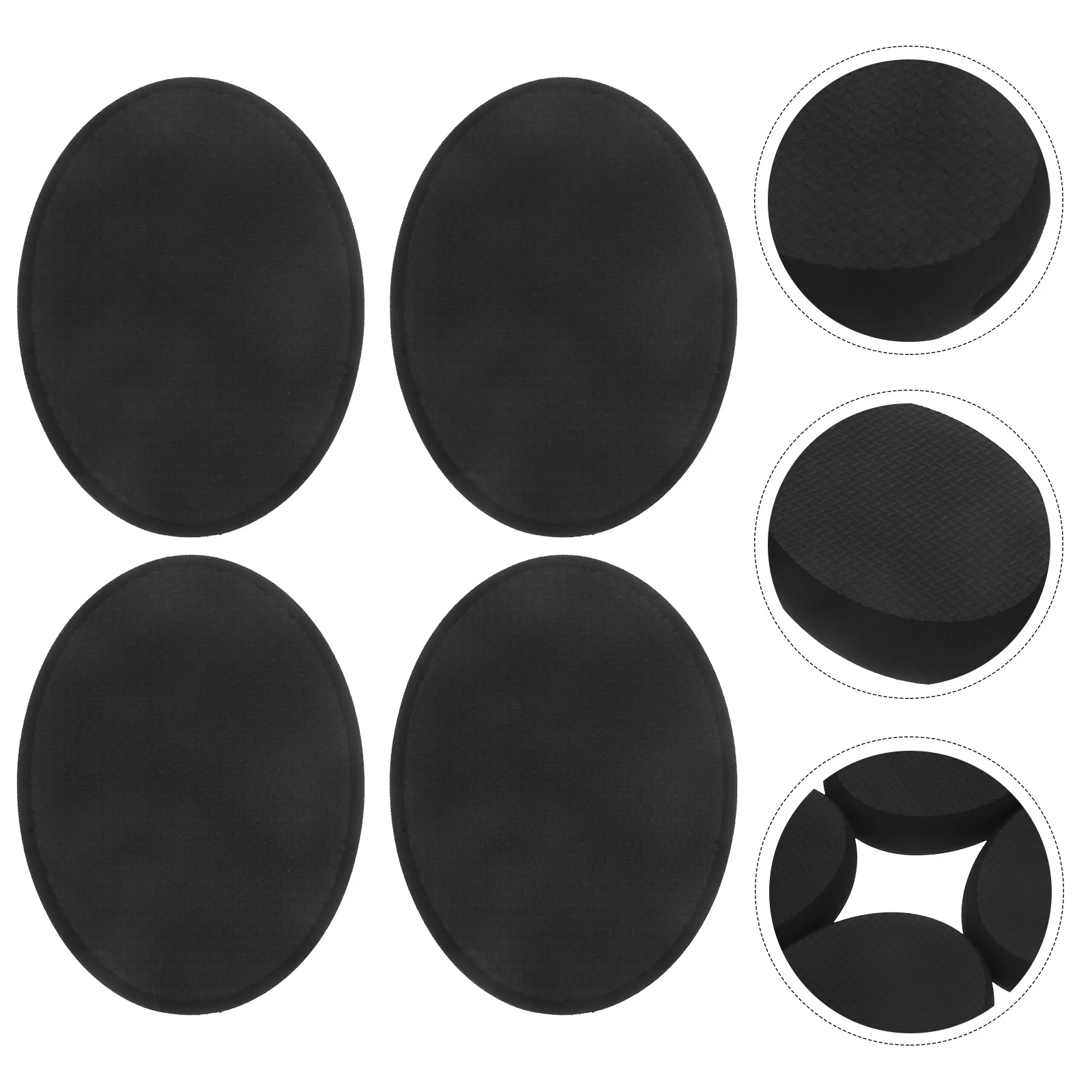 

4Pcs Back Lotion Applicator Pads Replacement Eva Brush Heads Body Scrubber Bath Shower Wet Dry Use Cream Application Skin Care