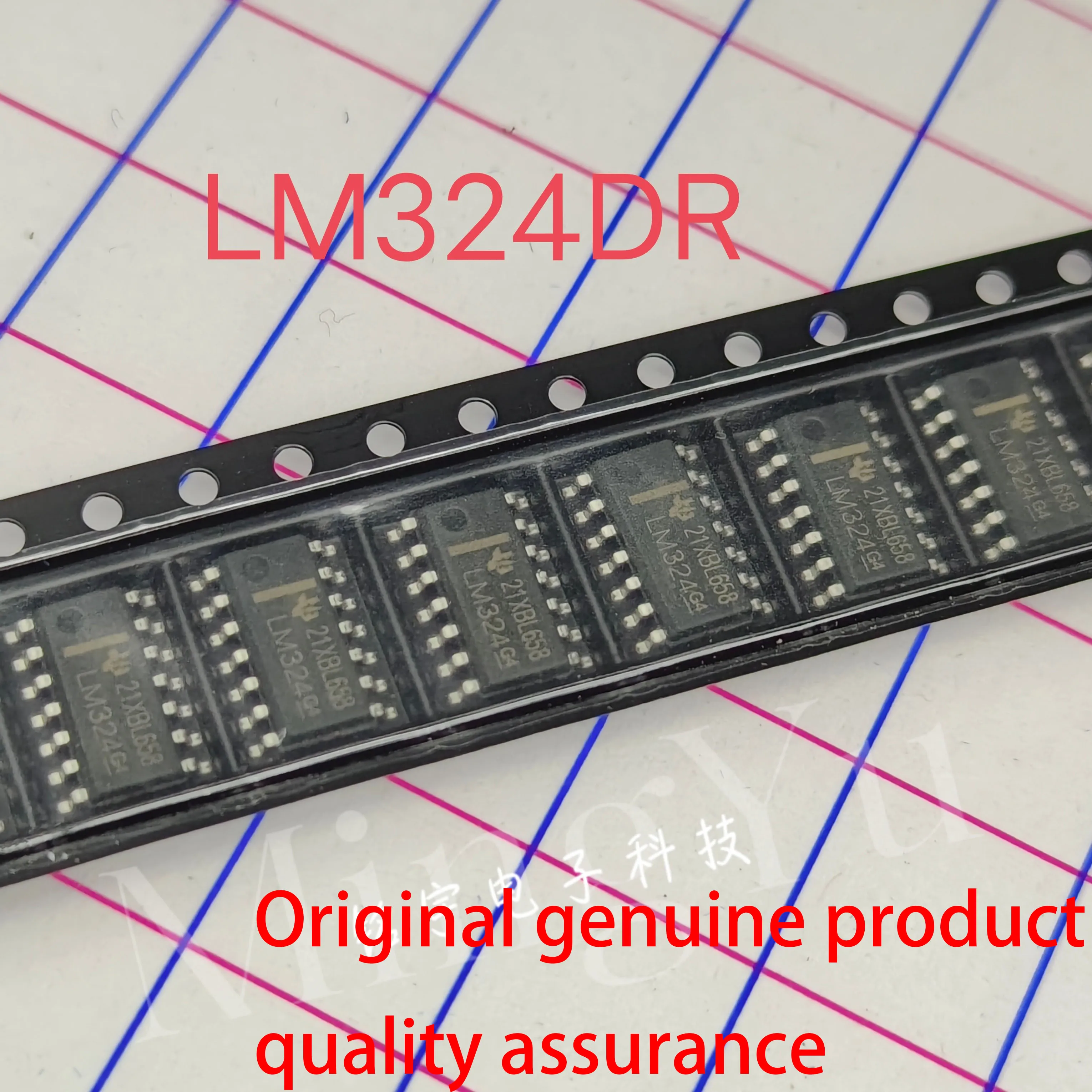 5 قطعة 100% العلامة التجارية الجديدة LM324 LM324DR تغليف المنتجات الأصلية والأصيلة: SOIC14