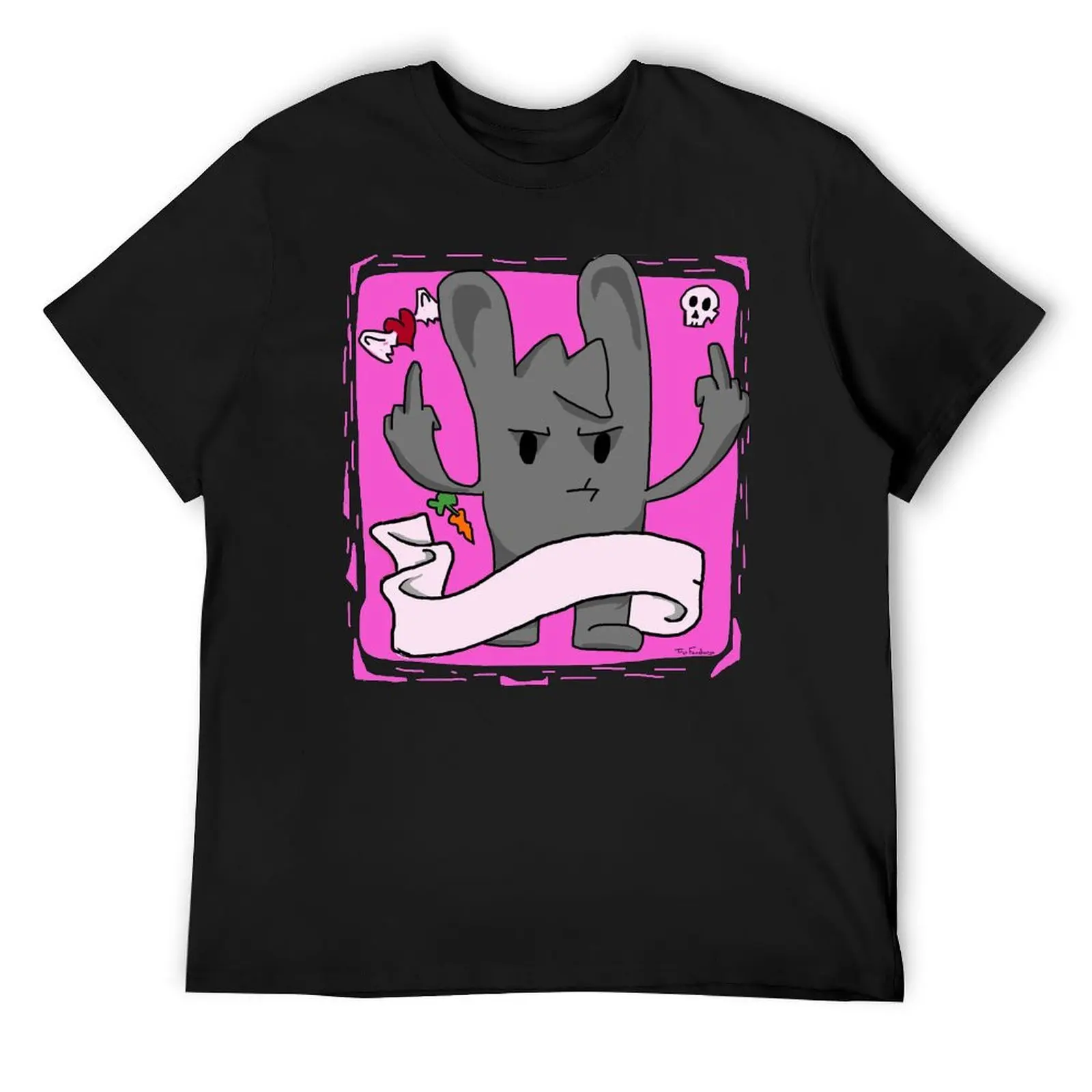 

Bunny Rotten T-Shirt luxury designer boys animal print blue lock men t shirt