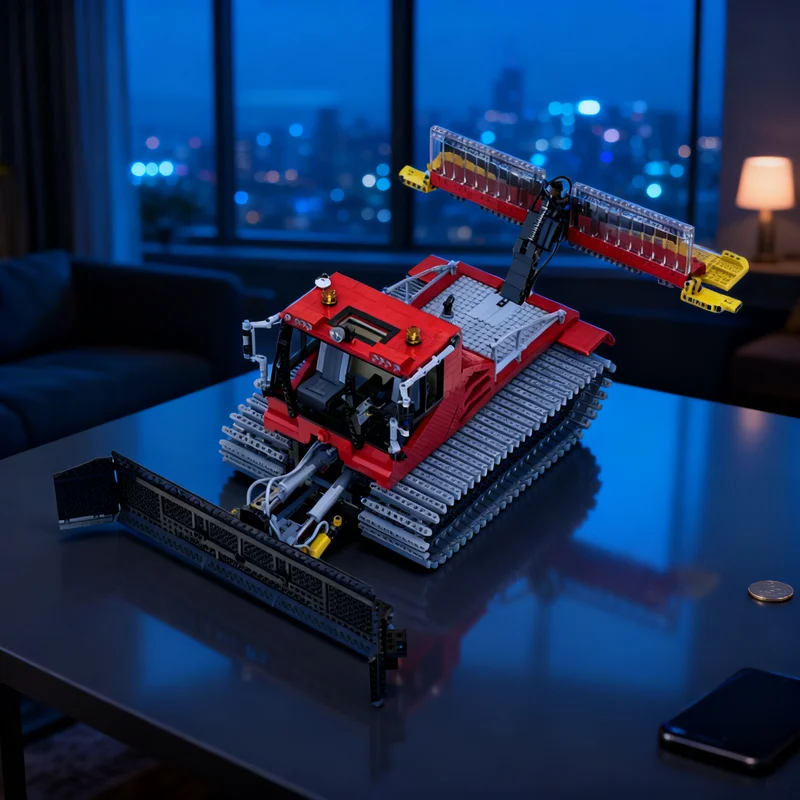 

4217pcs MOC Pistenbully 600W Full Technical Model Building Blocks Creative Gift DIY Display Decor Adult Premium Kids Desk Home