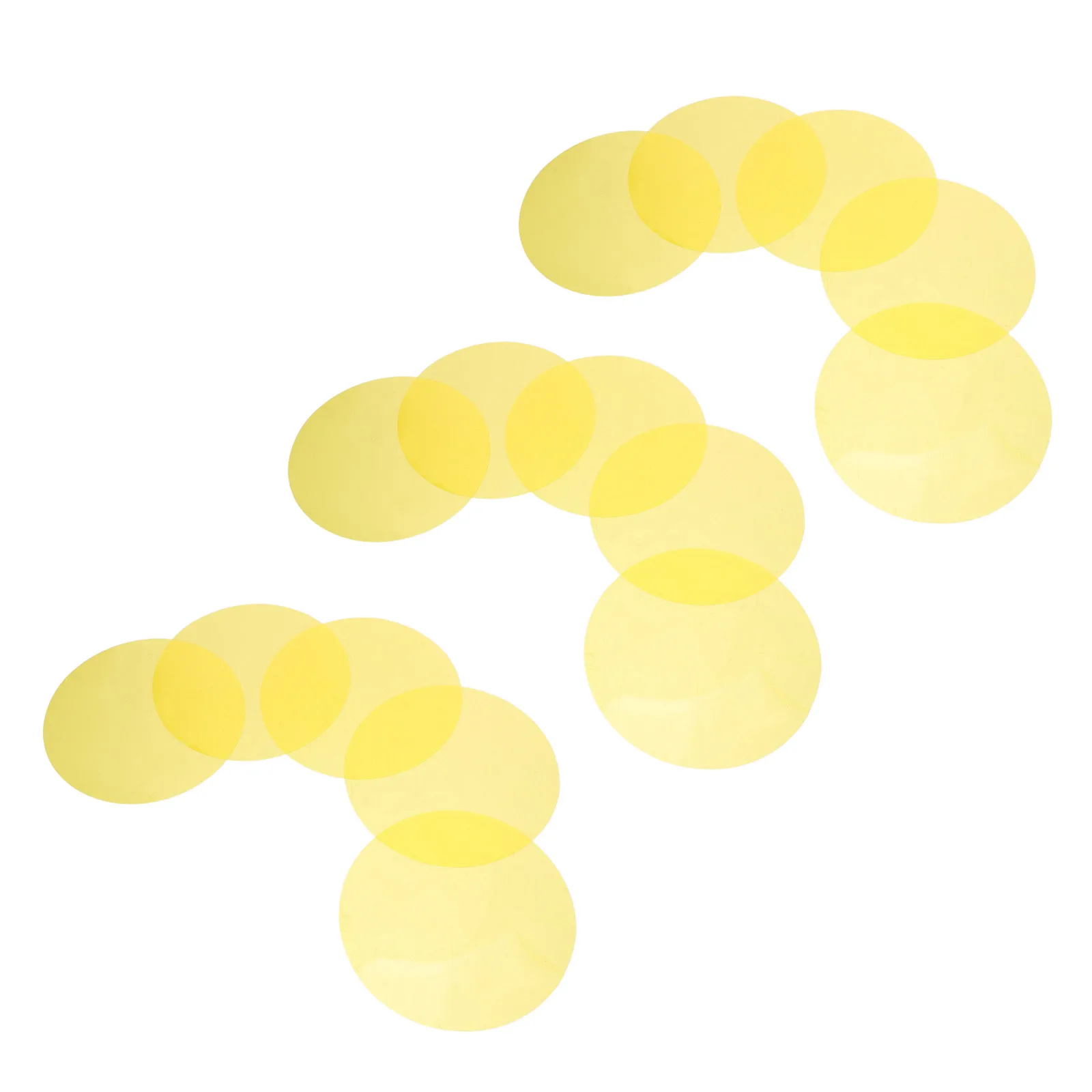 

15Pcs Color Filter for Lamp Self-Adhesive Round Correction Gel Light Filter Sheets 7.4cm Enhance Headlight Home Decor Light