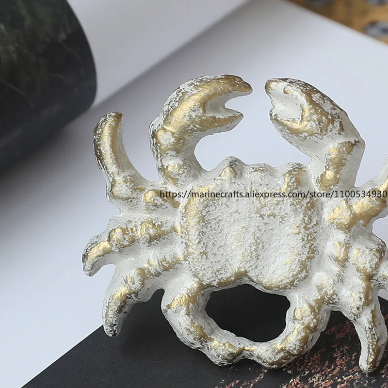 Скандинавский средиземноморский винтажный морской стиль, выдвижной ящик шкафа, мультяшная милая ручка для детской комнаты