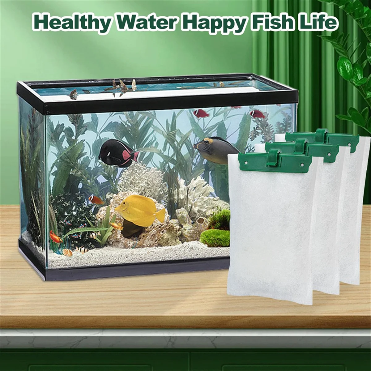 6Pcs Medium Filter Cartridges for Tetra Whisper BioBag Filters Medium Replacement Filter for Tetra Repto Filter TQ