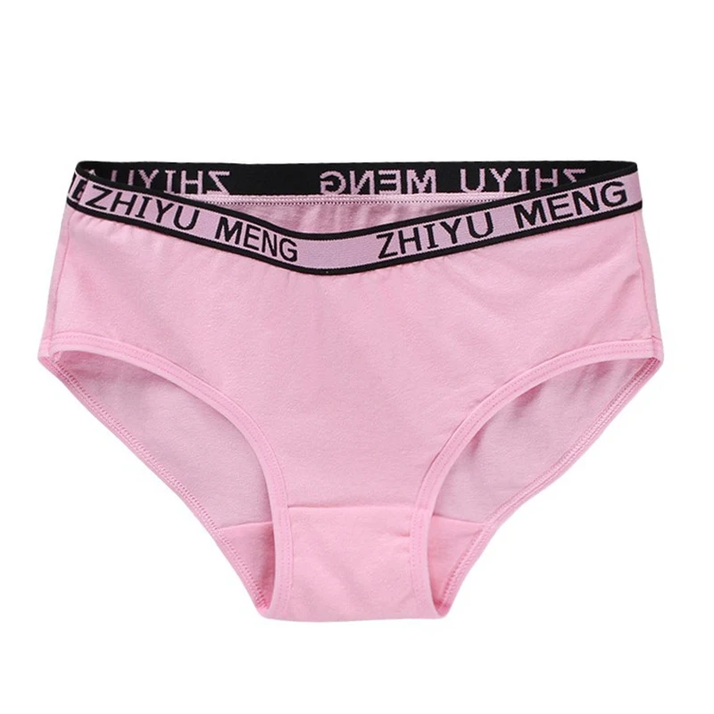 1 Stück Kinder Höschen Kinder Unterwäsche schöne Mädchen Slips Blumen entzückende Hosen Baby Baumwolle Unterhose Brief für 7-14 Jahre