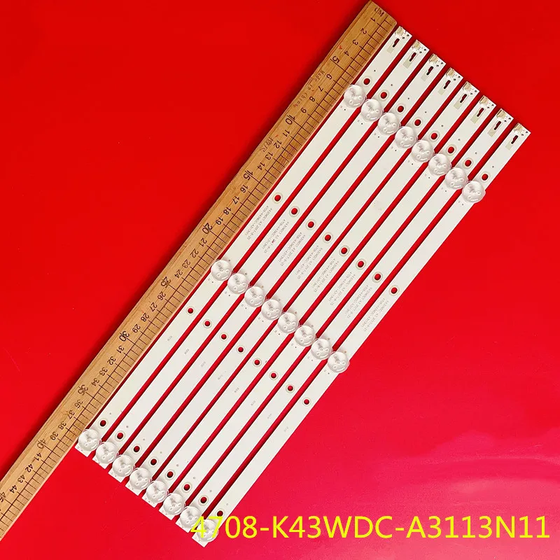 LED Backlight for 43PFS4012/12 43PFS4062/60 43BDL4012N/62 4708-K430WDC-A3113N11 K430WDC1 LE43M3570 K430WDK3 A1 SVK430AK1