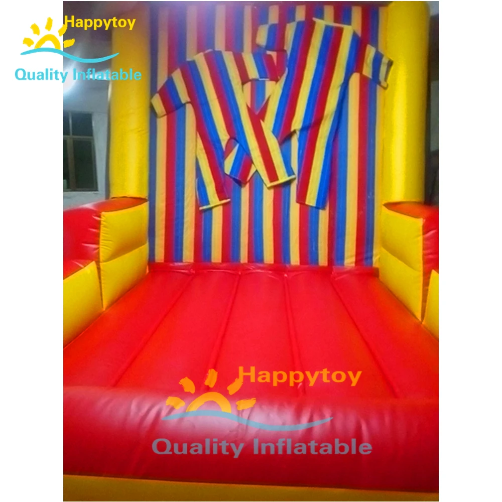 Commercial Inflatable Bouncy Sticky Wall With Stick Suits