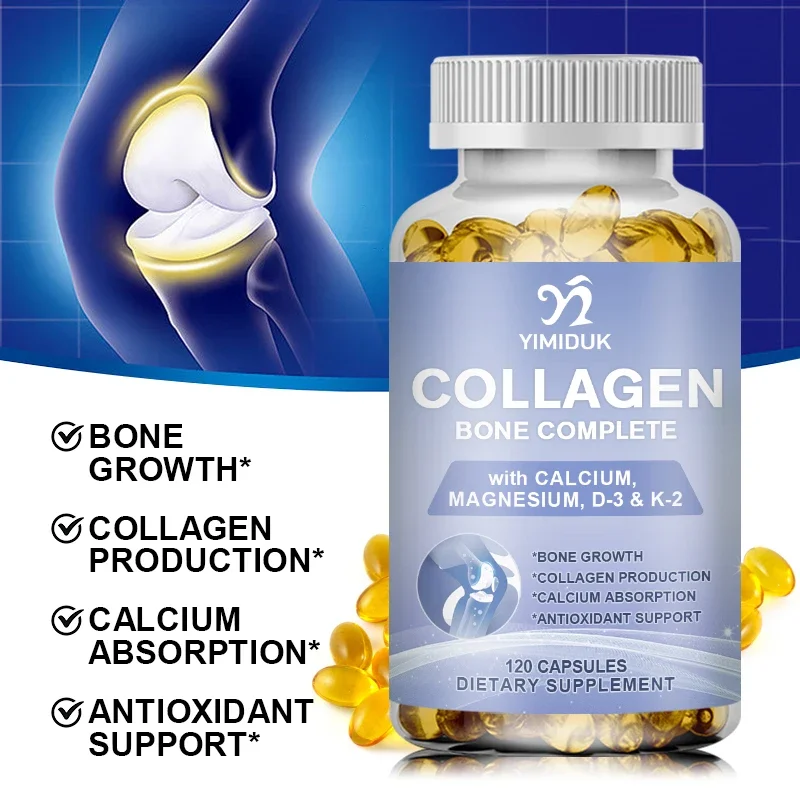 

Коллагеновая кость, полная капсула, боль в суставах, плотность костей, рост костей, коллагеновое поглощение кальция суставов