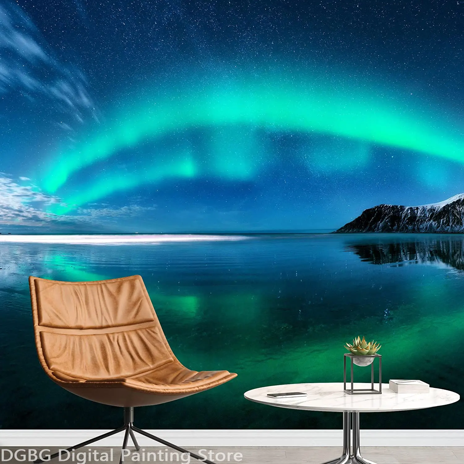 Custom Self Adhesive Photo Wallpaper On The Whole Wall For Children Mural Decoration Of Your Home Arctic Ocean Realism Colorful