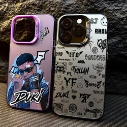 Fashion Rapper DUKI Phone Case For iPhone 16 15 14 13 12 11 Pro Max X XR XSMAX 8 7 Plus Candy Matte Shockproof Back Cover Funda