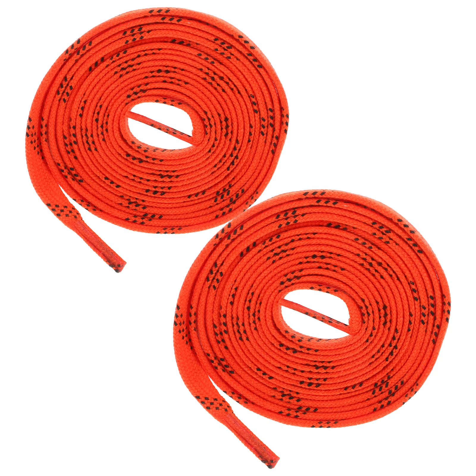

Waxed Hockey Shoelaces Durable Cotton Sports Straps Flat Design Skate Accessories Youth Ice Skates Laces Roller Shoe