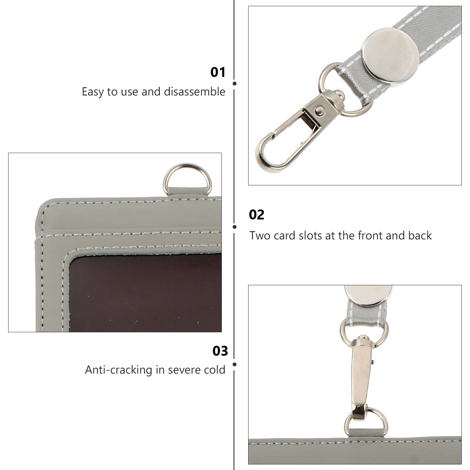 

ID Card Holder Name Badge Holders Teacher Badges Lanyard Work Cards Protector Nurse