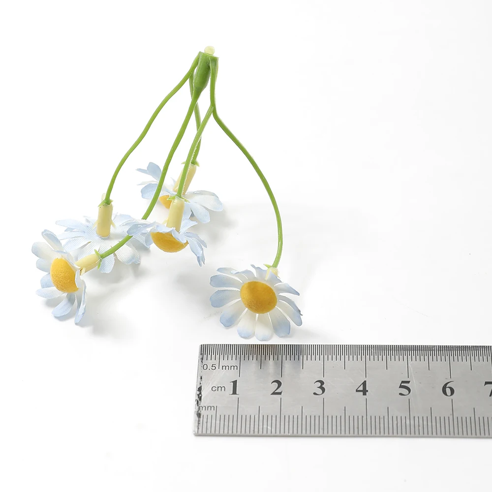 10/20PCs Gänseblümchen Künstliche Blumen Seide Gefälschte Blumen Für Home Room Decor Garten Hochzeit Dekoration DIY Bouquet Geschenke zubehör – Detail 6