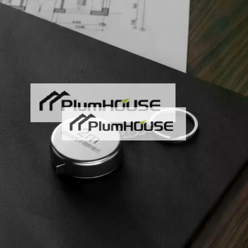 1PCS Mini 2m Small Tape Measure Keychain, Stainless Steel Retractable Key Ring Tape Measure Precision Pocket Tape Measure