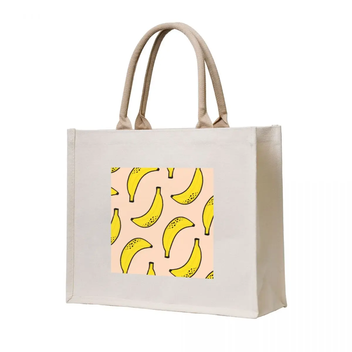 

Bananas Tote Bag Big bag eco bag folding canvas shopping