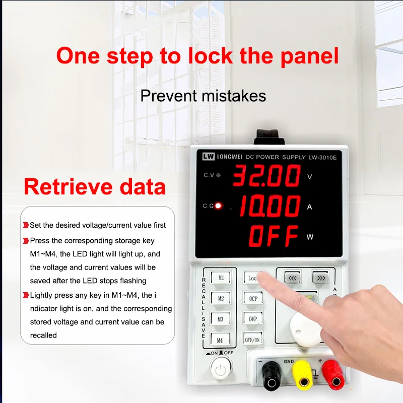 New Product 30v 10a Adjustable - High Precision Dc Power Supply 30V 10A review and price