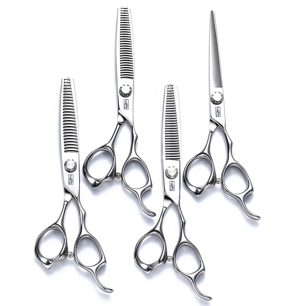 Hairdressing Professional Scissors Personalized Coyote Style Design 6 Inch Scissors Barber Specialized Shears Hair Cutting Tools