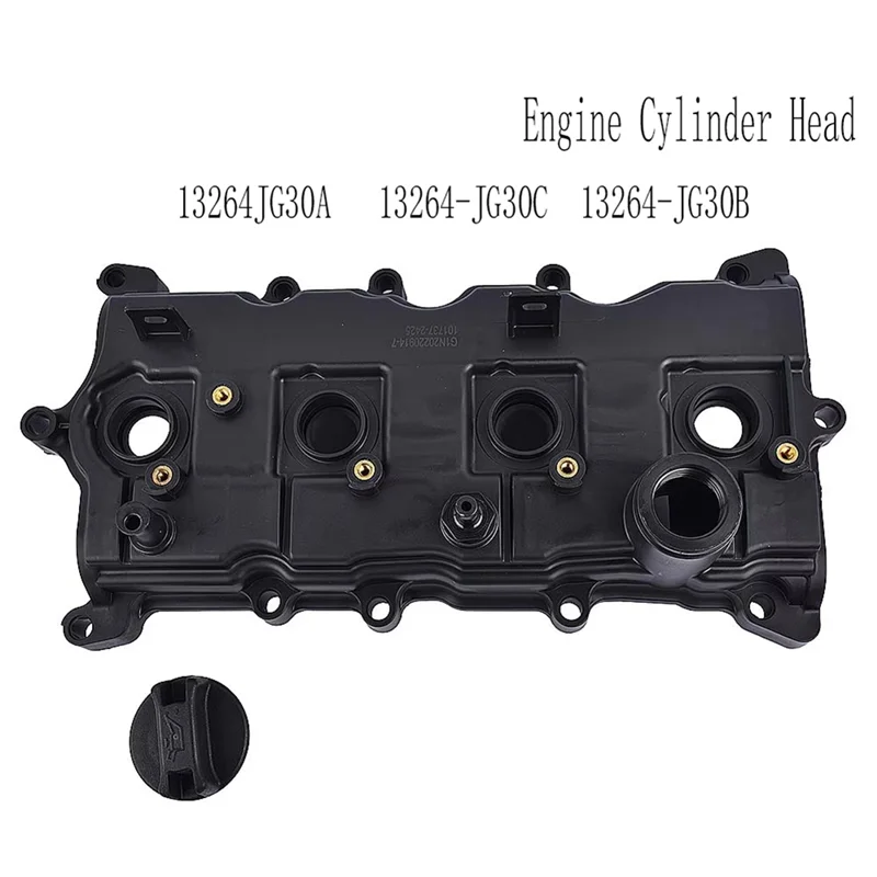 New 13264JG30A Complete Engine Valve Cover & Gasket Kit For Nissan Rogue 2.5L L4 DOHC 13264-JG30C 13264-JG30B