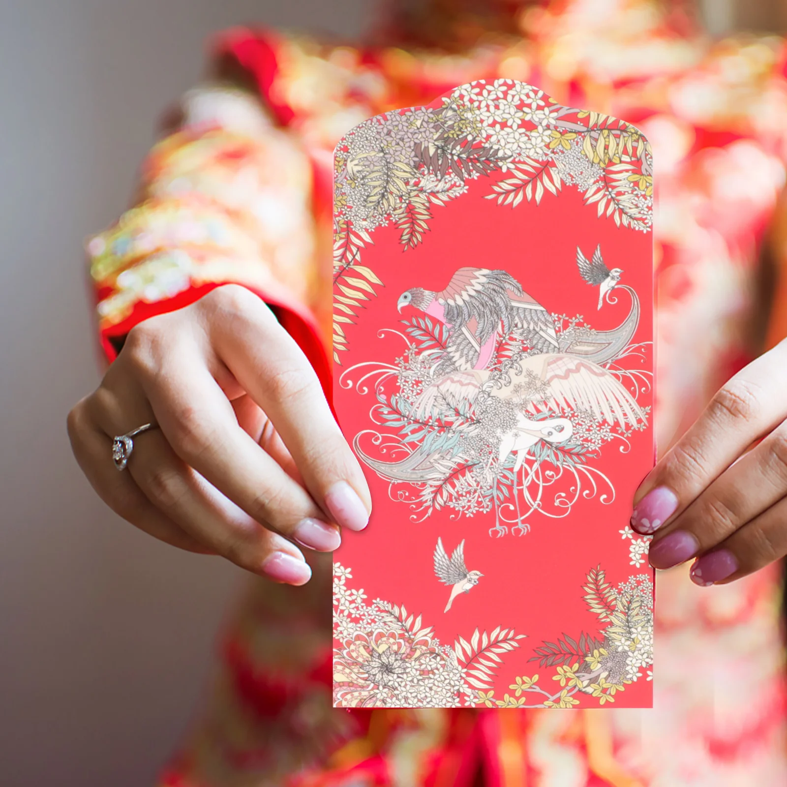 20 peças estilo japonês envelope vermelho presente pacote de dinheiro chinês hongbao presentes para recheios de meias