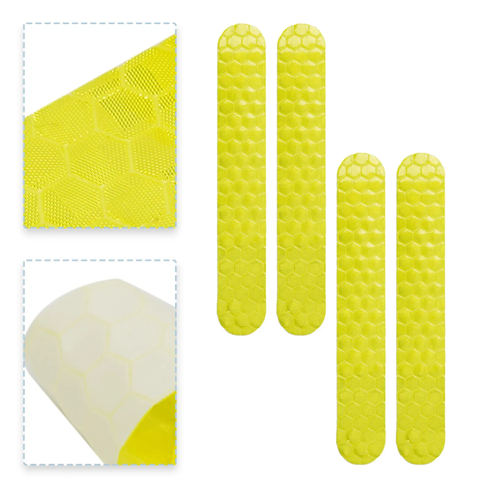 4/5pcs PVC Reflective Stickers For Ninebot ES1 ES2 ES3 ES4 E22 E25 / Max G30 Electric Scooter Anti-reflective Night Warning