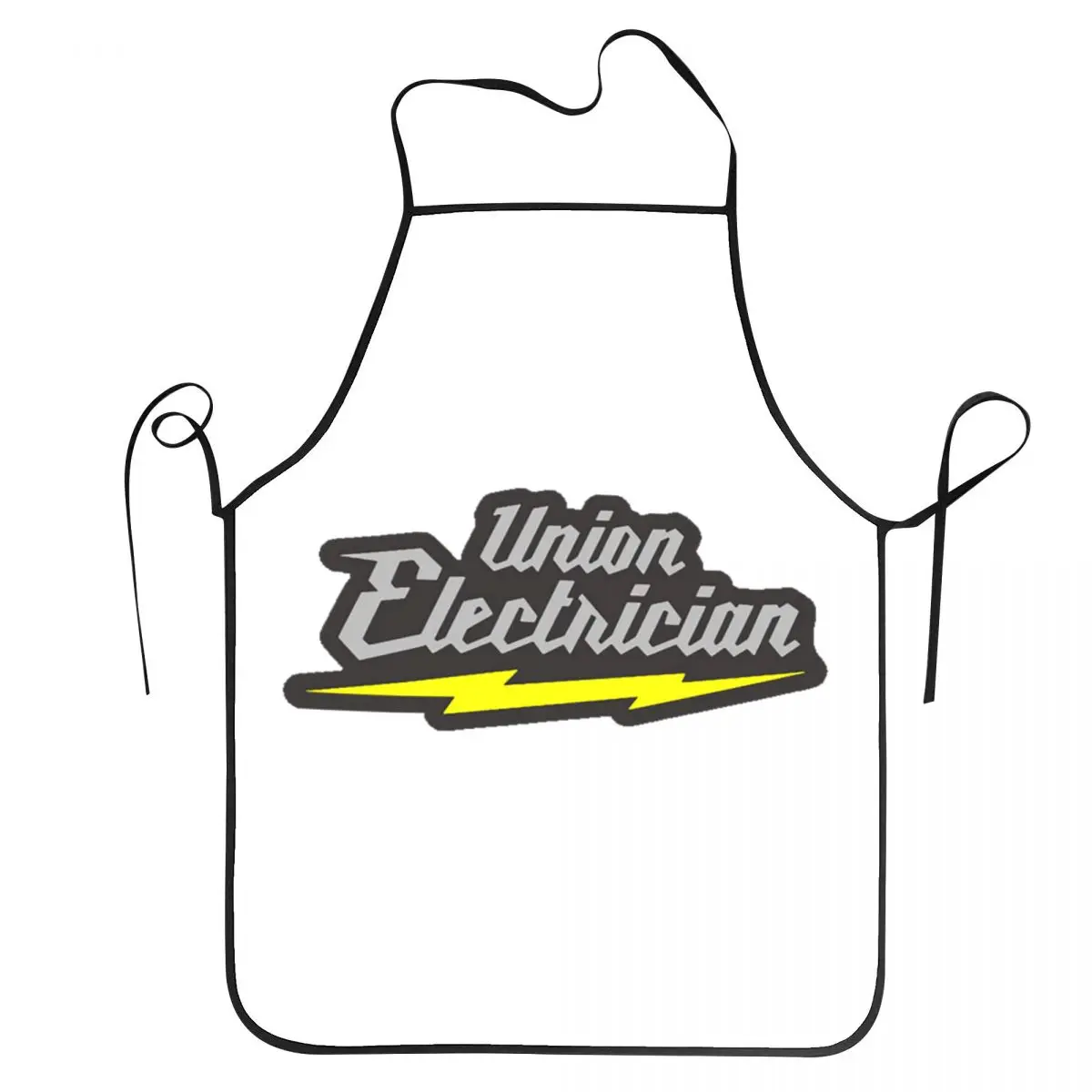 Union Electrician Apron Chef Baking Tablier Sleeveless Bib Kitchen Cleaning Pinafore for Women Men Painting