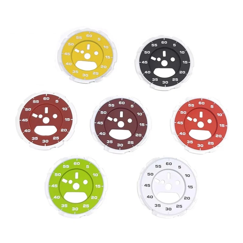 Per Porsche 9Y0 Panamera 971 Cayenne 2017-2021 Calibro Face Overlay Strumento Contagiri Piastra frontale Sport Chrono Calibri