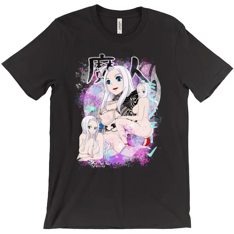 

Vintage Fairy Tail Mirajane Ecchi, Sexy, Lewd, Fetish T-Shirts