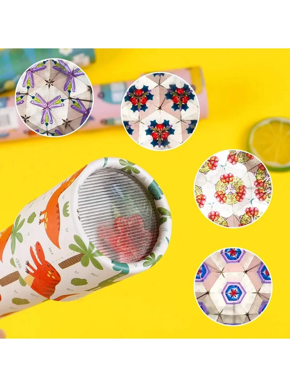 1PCS randomly rotating kaleidoscope with different patterns magic children's birthday party toys