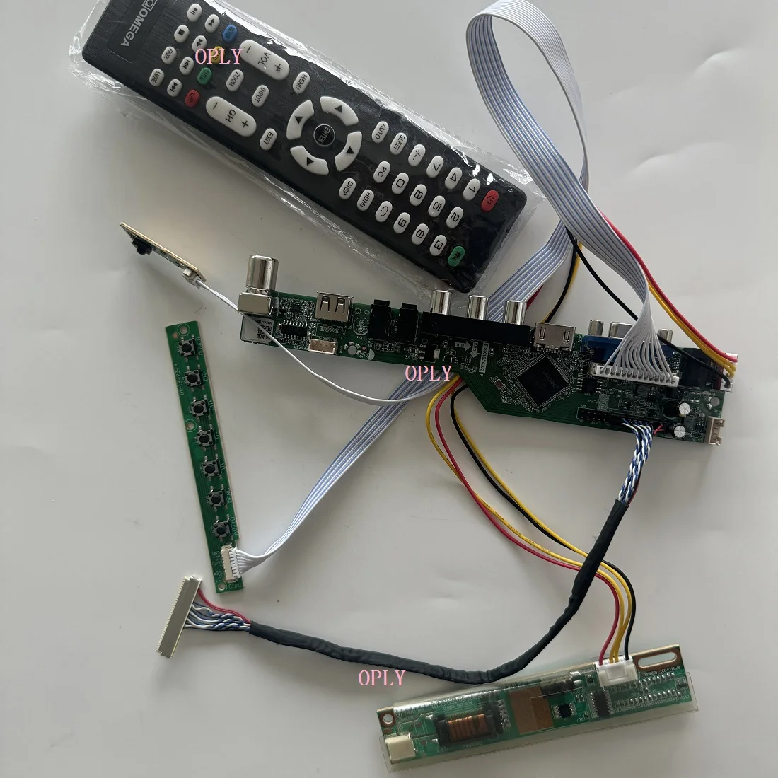 

TV Controller board kit HDMI-compatible RF VGA USB AV for B141EW04 V4 B141EW04 LTN141AT02 1280X800 14" LCD panel screen monitor