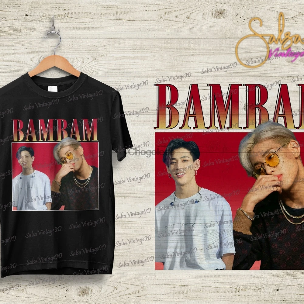 GOT7 BAMBAM Vintage 90' s Shirt BamBam T-Shirt Birthday gift t-shirts