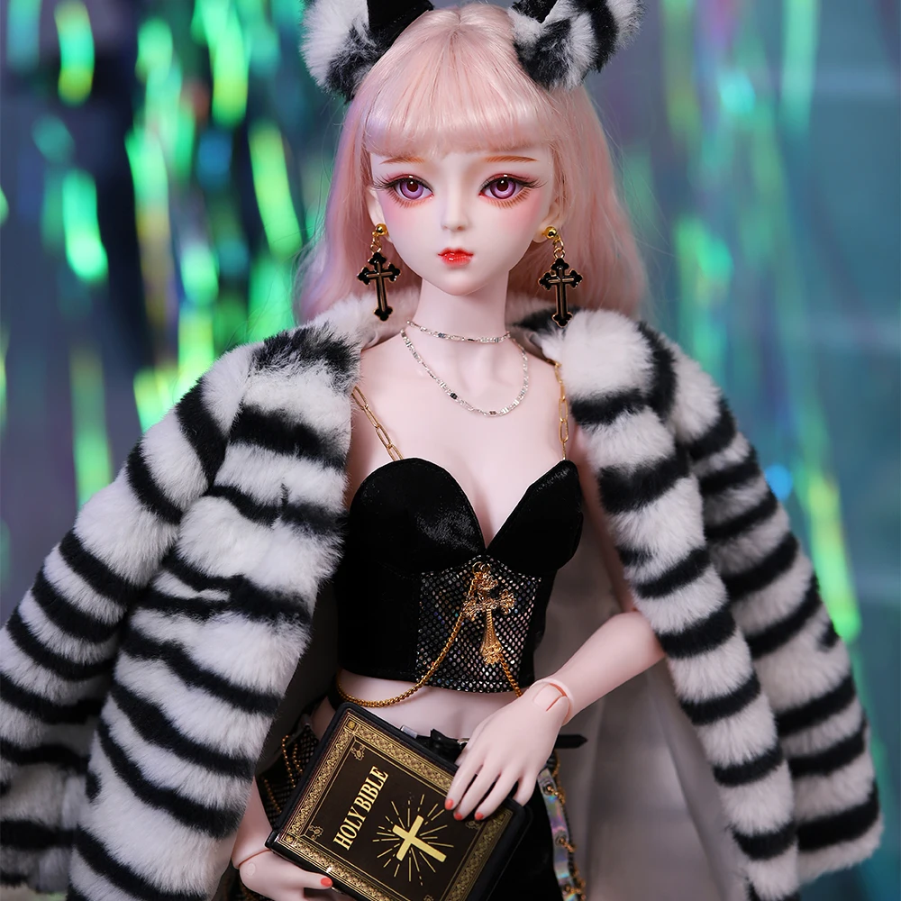 

DBS 1/3 BJD Dream Fairy Doll toy mechanical joint Body doll including clothes shoes makeup 60cm SD