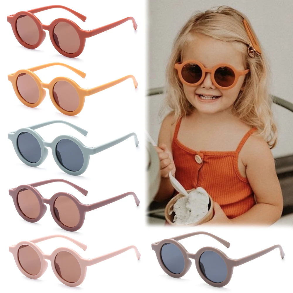 Children's Sunglasses Parent-child Frosted Glasses New Decorative Runway Shades for 1-8 Year Olds Trendy Children's Sunglasses