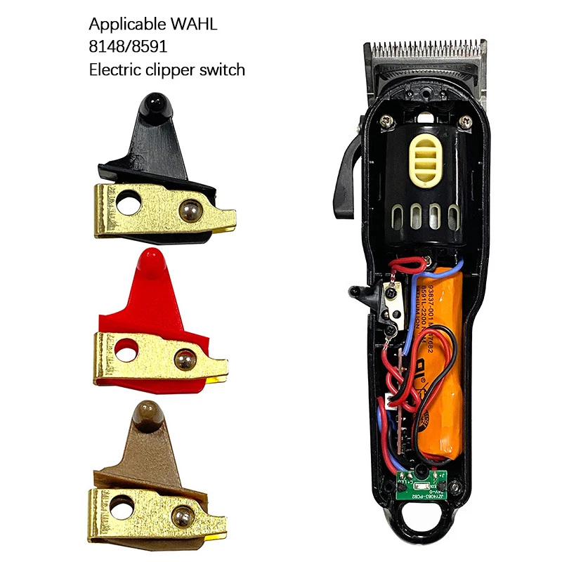 

Electric Head Hair Clipper Trimmer Replacement Power Switch Compatible With Repair Tool