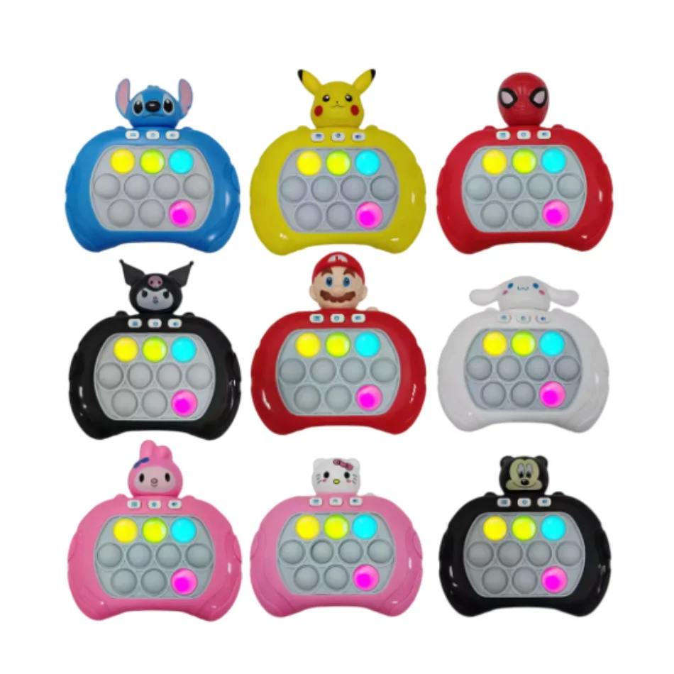 2025年新作 クロミ クイックプッシュゲーム ポップアップ フィジェットバブル 電子ポップイット プロゲーム ライト アンチストレスおもちゃ 大人向けおもちゃ ギフト 2025