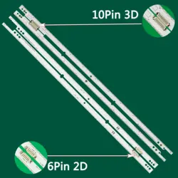 Tira de LED para iluminación trasera de TV Samsung, para modelos UE46ES6100, UE46ES6140, UE46ES6200, UE46ES6300U, UE46ES6710U, UN46ES6600, LH46MECPLGA/ZA, 46 