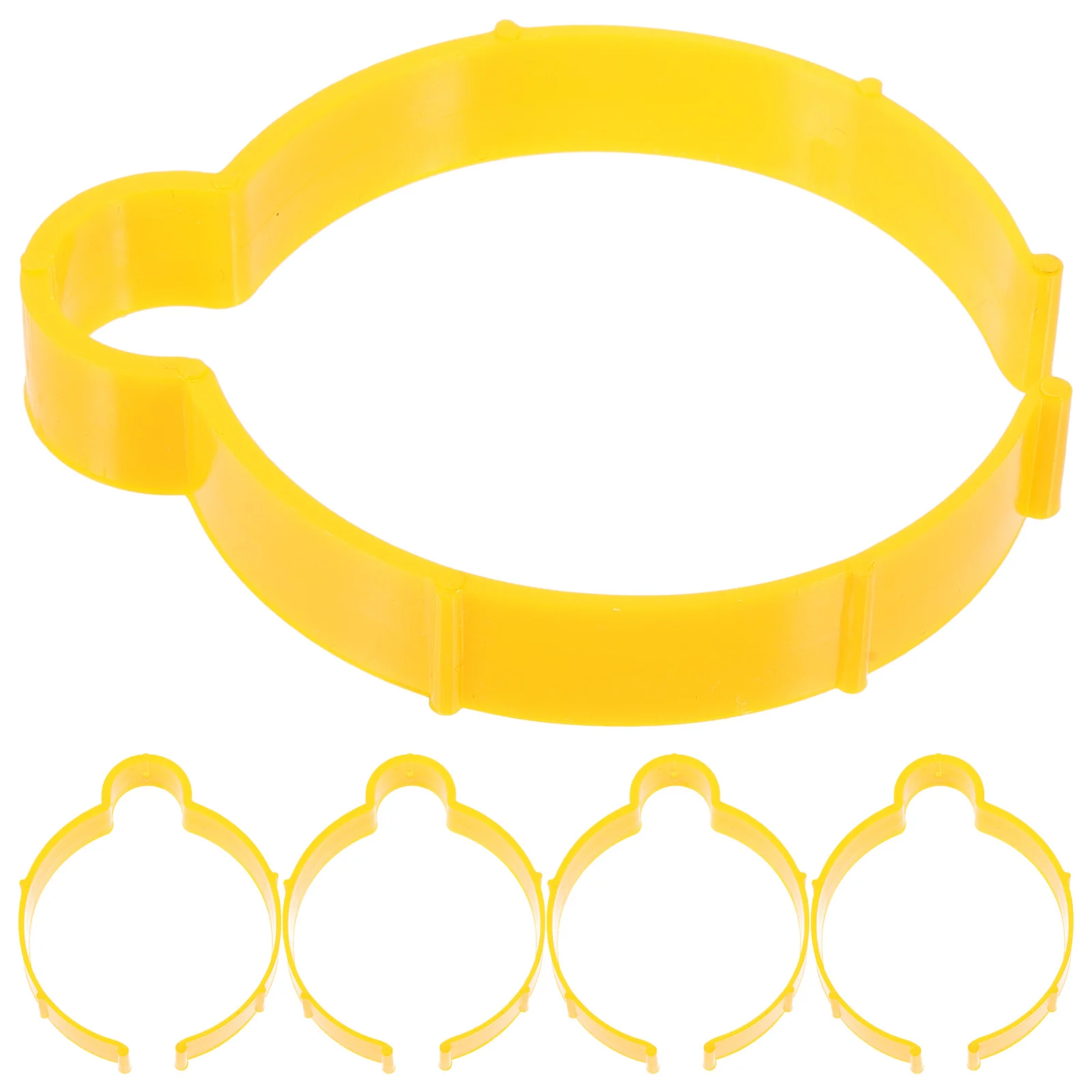 5 szt. Klipsów Uchwytów do Folii Samochodowej, Trwałe Plastikowe Uchwyty do Folii Winylowej, Narzędzie do Szybkiego Mocowania