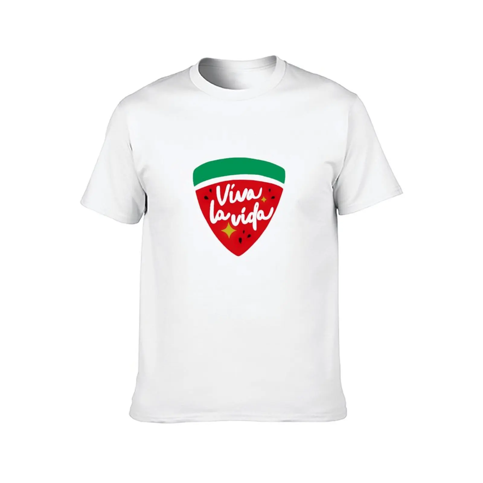 Twinkling watermelon, viva la vida. T-Shirt anime shirt boys whites vintage clothes Men's t-shirt