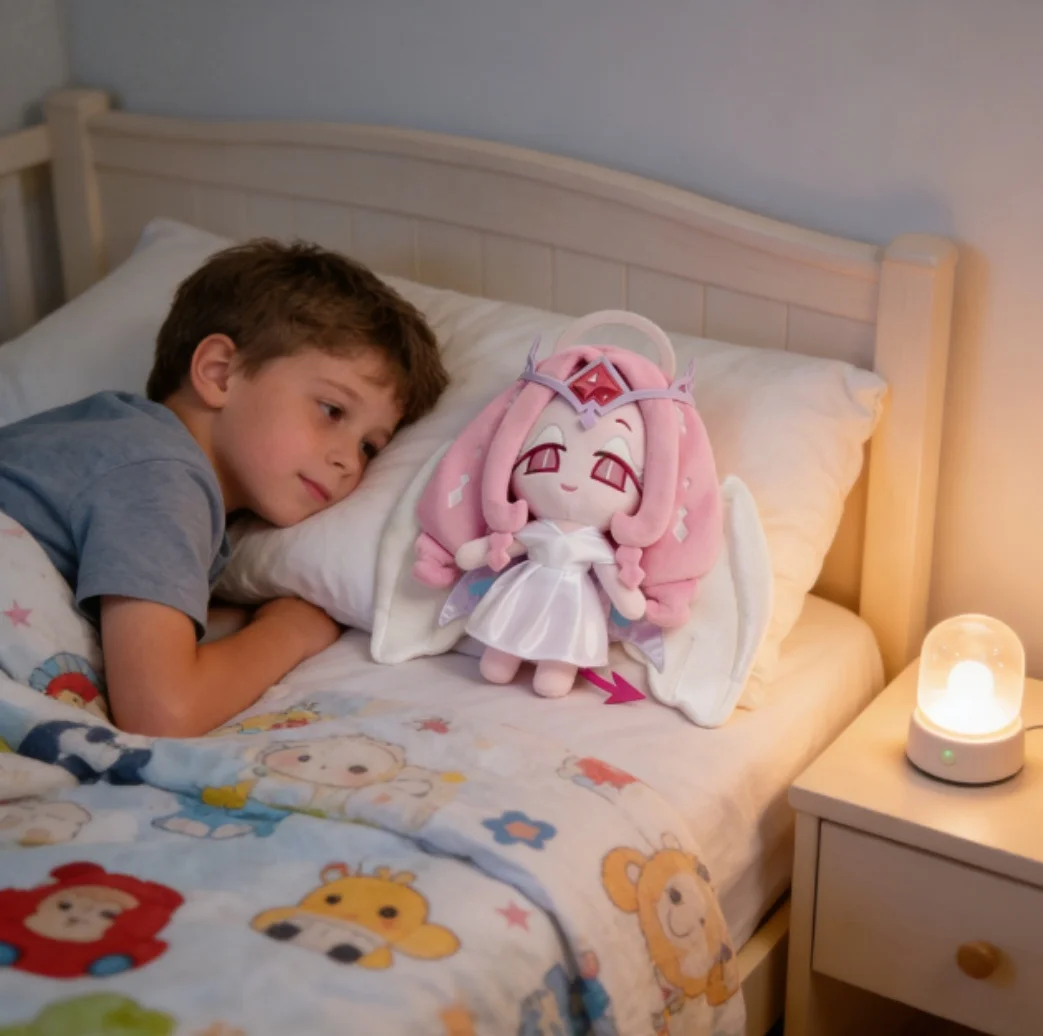 

Cookie Run Kindom Plush Toy Pure Vanilla Cookie Etemal Sugar Cookie Stuffed Doll Collectible Figure For Kids Game Fans Gift