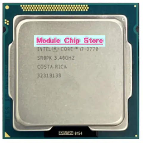 i7 2600 2600S 2600K 2700K 3770 K 3770S 3770T 1155 pin quad core CPU