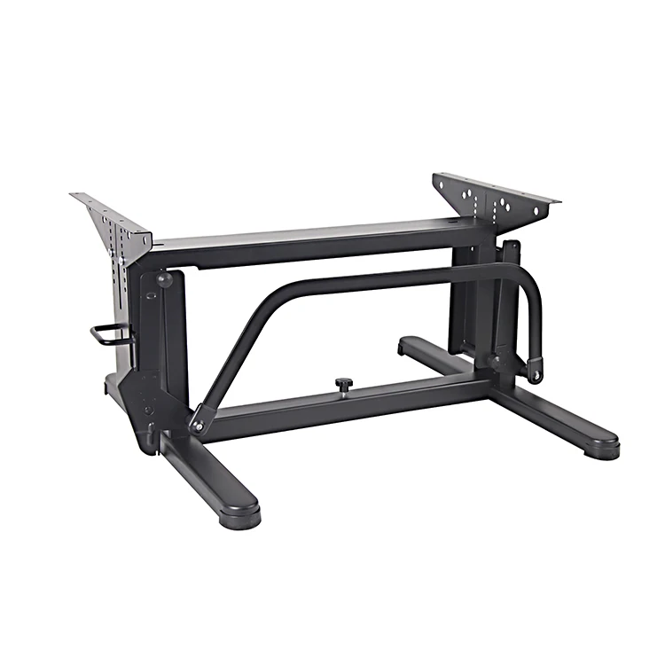 

Улучшенная версия, стальная черная складная регулируемая ножка стола для автодома, каравана, кемпера, автофургона для кемпера