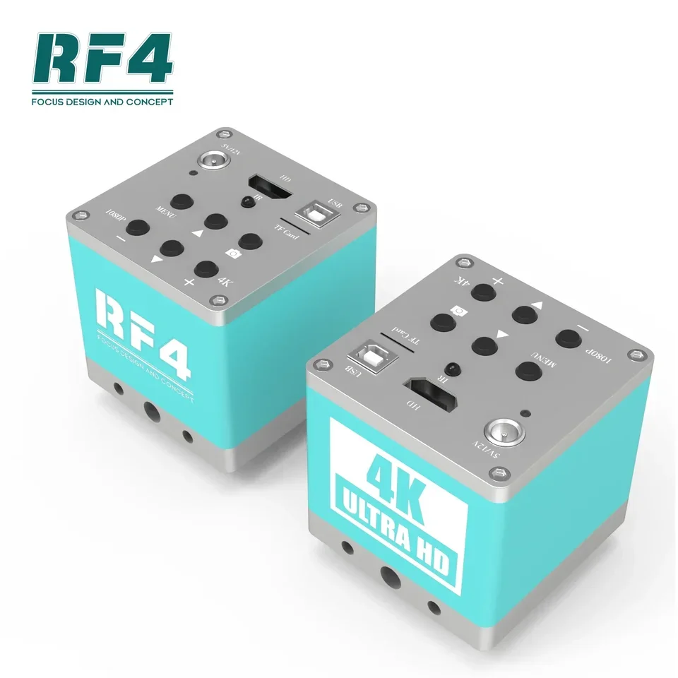 

RF4 RF-4KC1 4K камера высокого разрешения многофункциональный видео тринокулярный окуляр микроскоп для ремонта печатной платы телефона