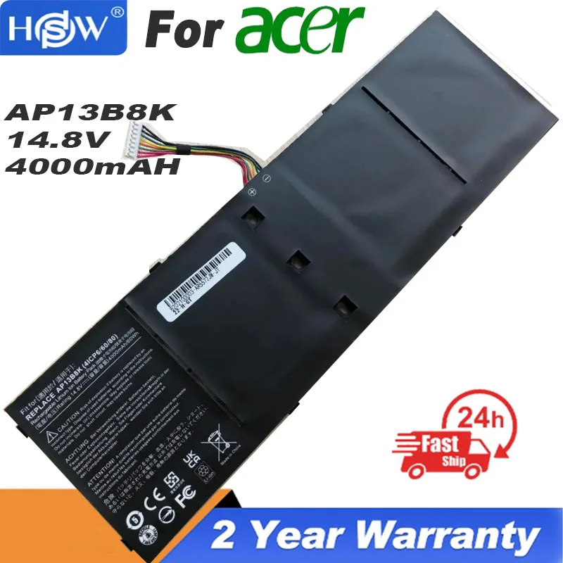 

Laptop Battery AP13B3K for Acer Aspire V5 R7 V5-572G V5-573G V5-472G V5-473G V5-552G M5-583P V5-572P R7-571 AP13B8K