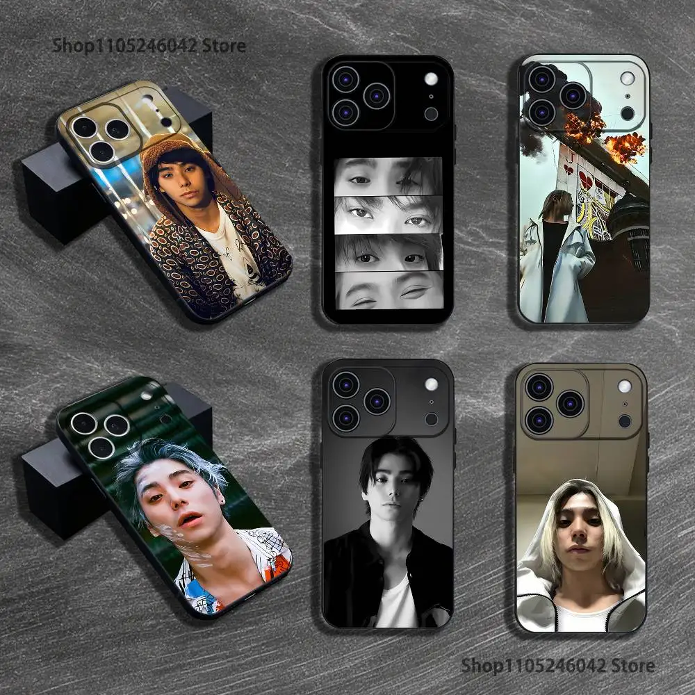 

Actor N-Nijiro Murakami Phone Case For iPhone 17,16,15,14,13,12,11,Pro,XS,Max,XR,Plus,E,SE4,Mini Black Soft Cover