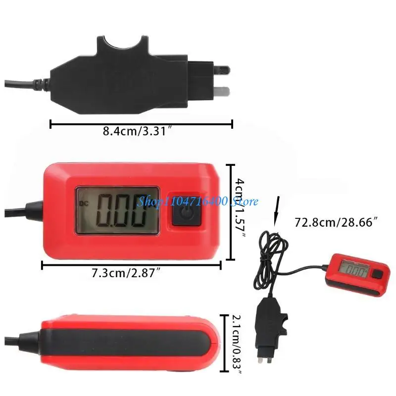 y1gd Wyszukiwanie usterek w obwodzie samochodowym Auto 20A Tester prądu Naprawa Wykrywacz nieszczelności bezpiecznika