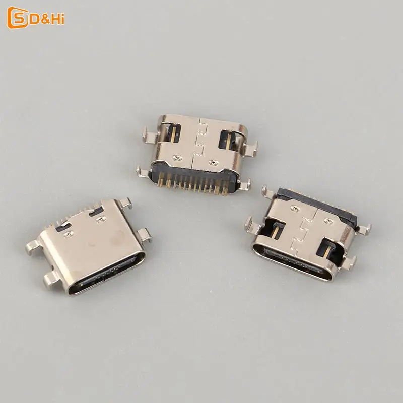 Conector de carga USB tipo C para Teclast M40, P20HD, P20, 10 piezas