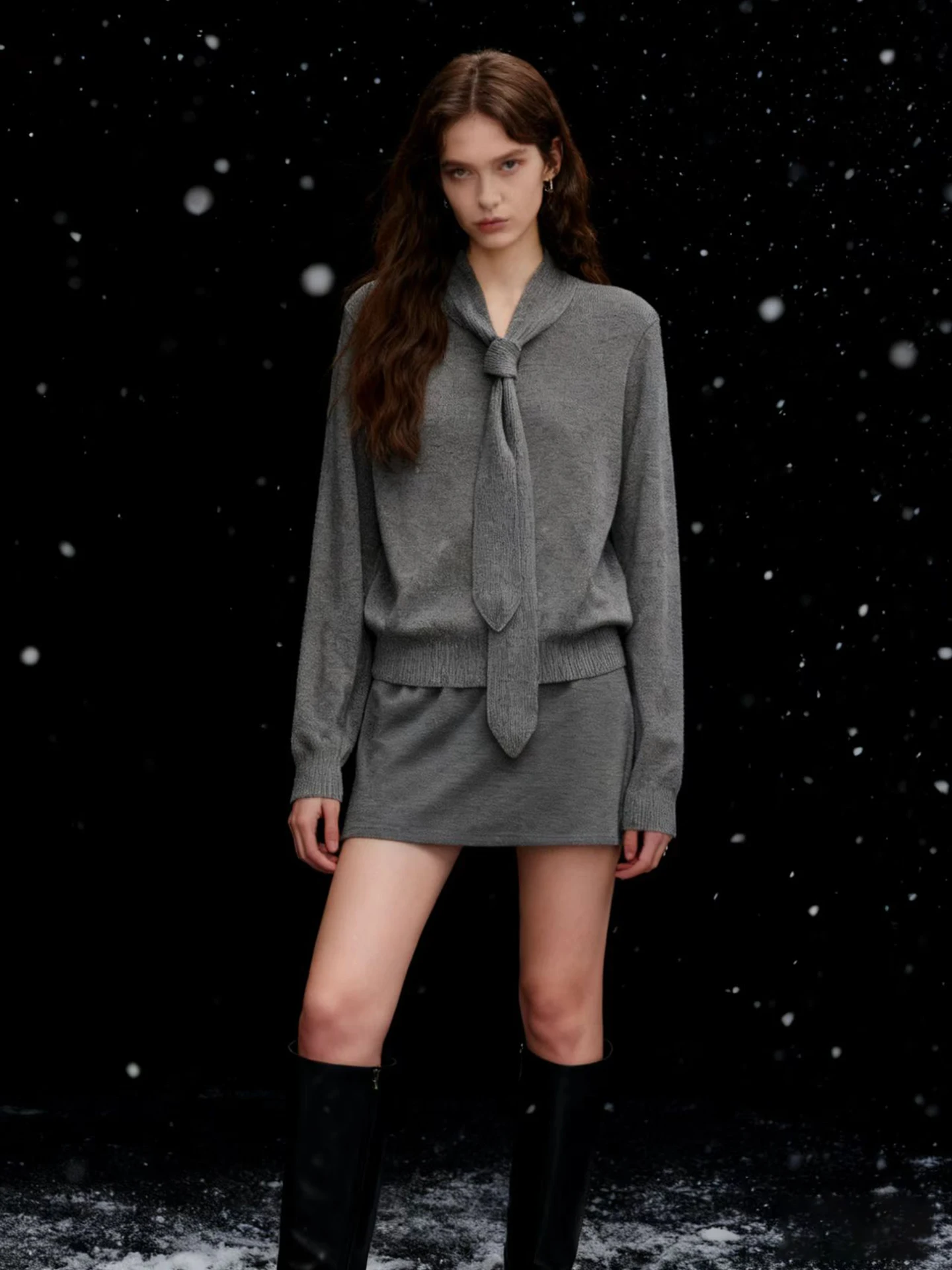 

ay Woolen Knitted Sweater Loose Fit Soft Warm Long Sve round Ne Casual Sle Women's Faion Autumn Winter New Arrival