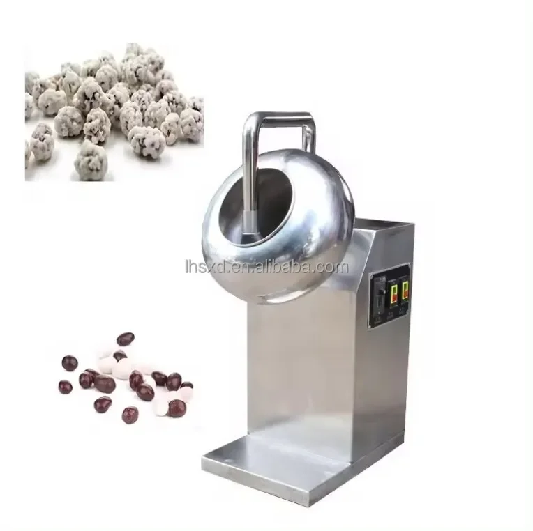 Chocolate Panning Machine//Automatic Almond Sugar Coating Machine/Stainless Steel Coating Pan Machine For Peanut