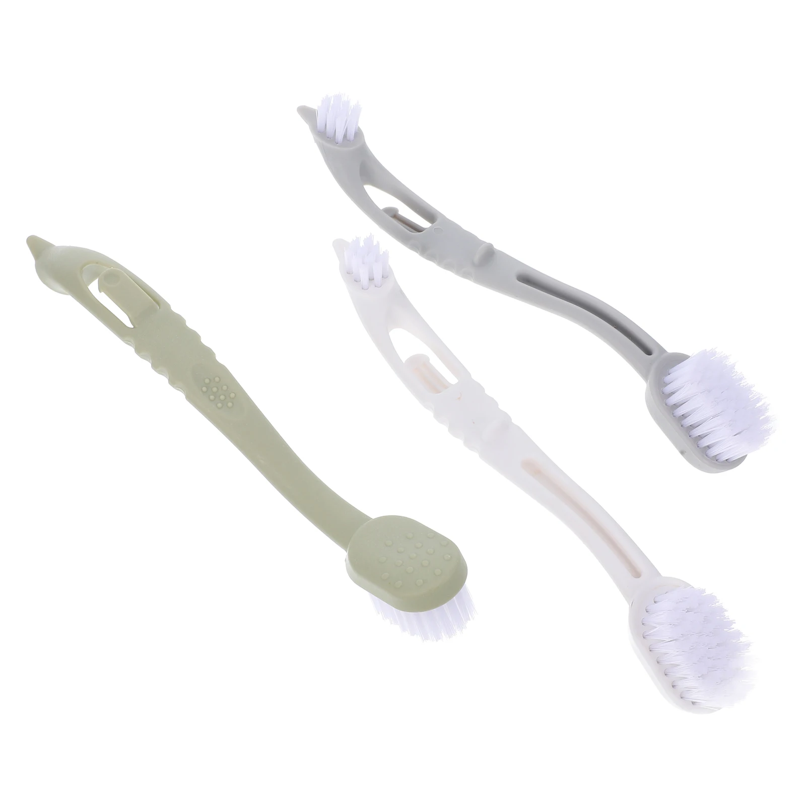 

3 Pcs Bird Brush Poop Cleaner Cage Scraper Birds Cleaning Tool ABS Hut Accessories