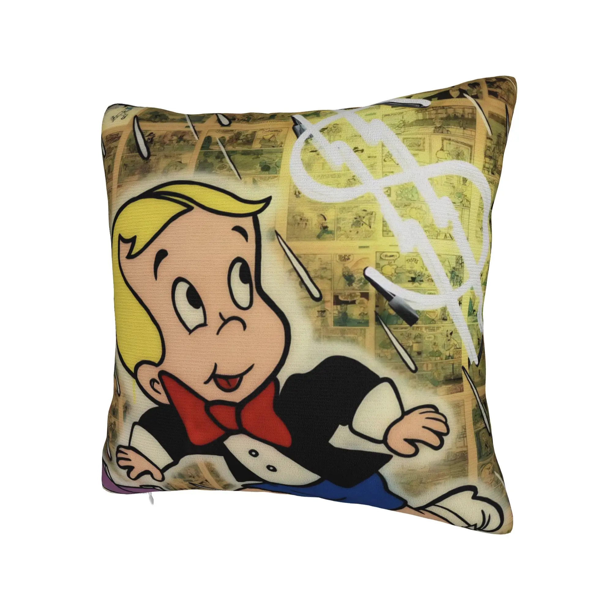 Alec Monopolys Pillowcases Merchandise Printed Cushion Cover Decorations  Pillow Case Cover Home Multiple Sizes