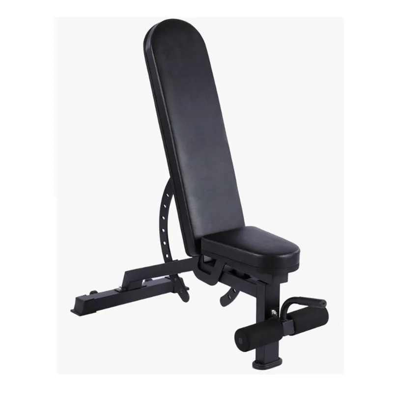 2025 الصالة الرياضية قابل للتعديل التدريب الدمبل مقاعد البدلاء الصحافة ورف القرفصاء-مقعد الحديد المنزلي مع رف قابل للطي للقوة #2